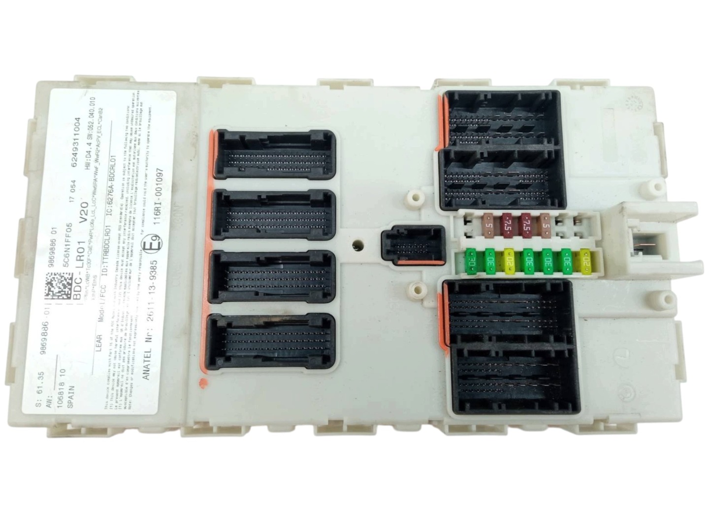 compartment BSI 9869886 Bmw X6 II (2014-2019) F16