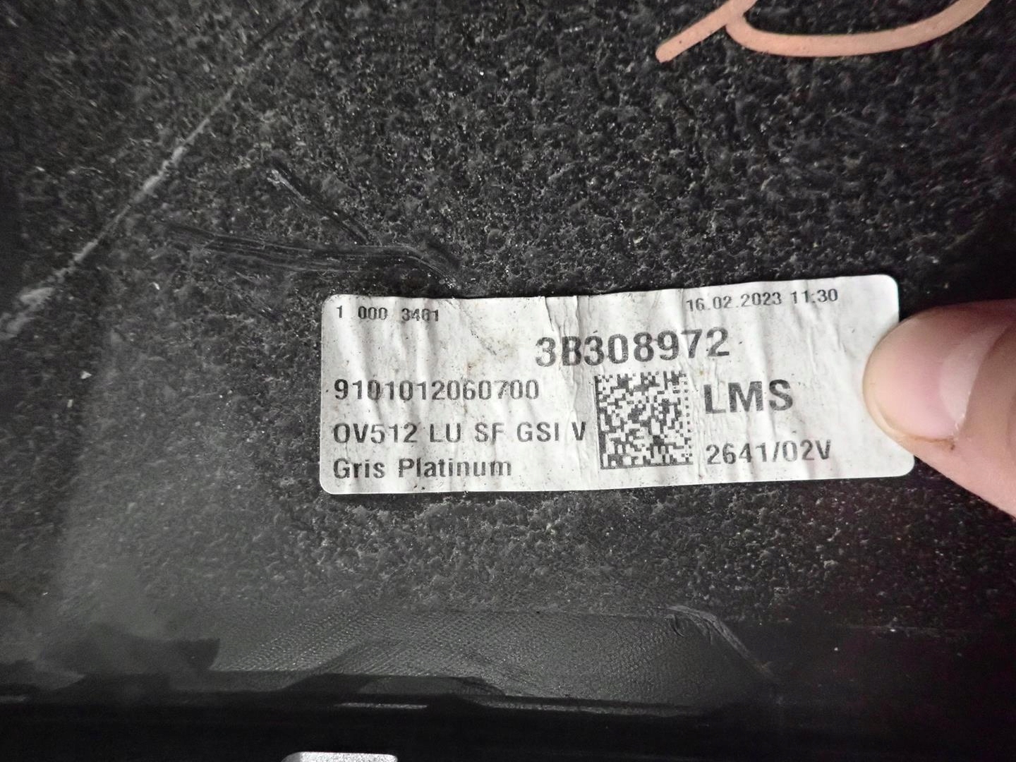 bumper front front OPEL ASTRA L VI GS-LINE 22- 3B308972