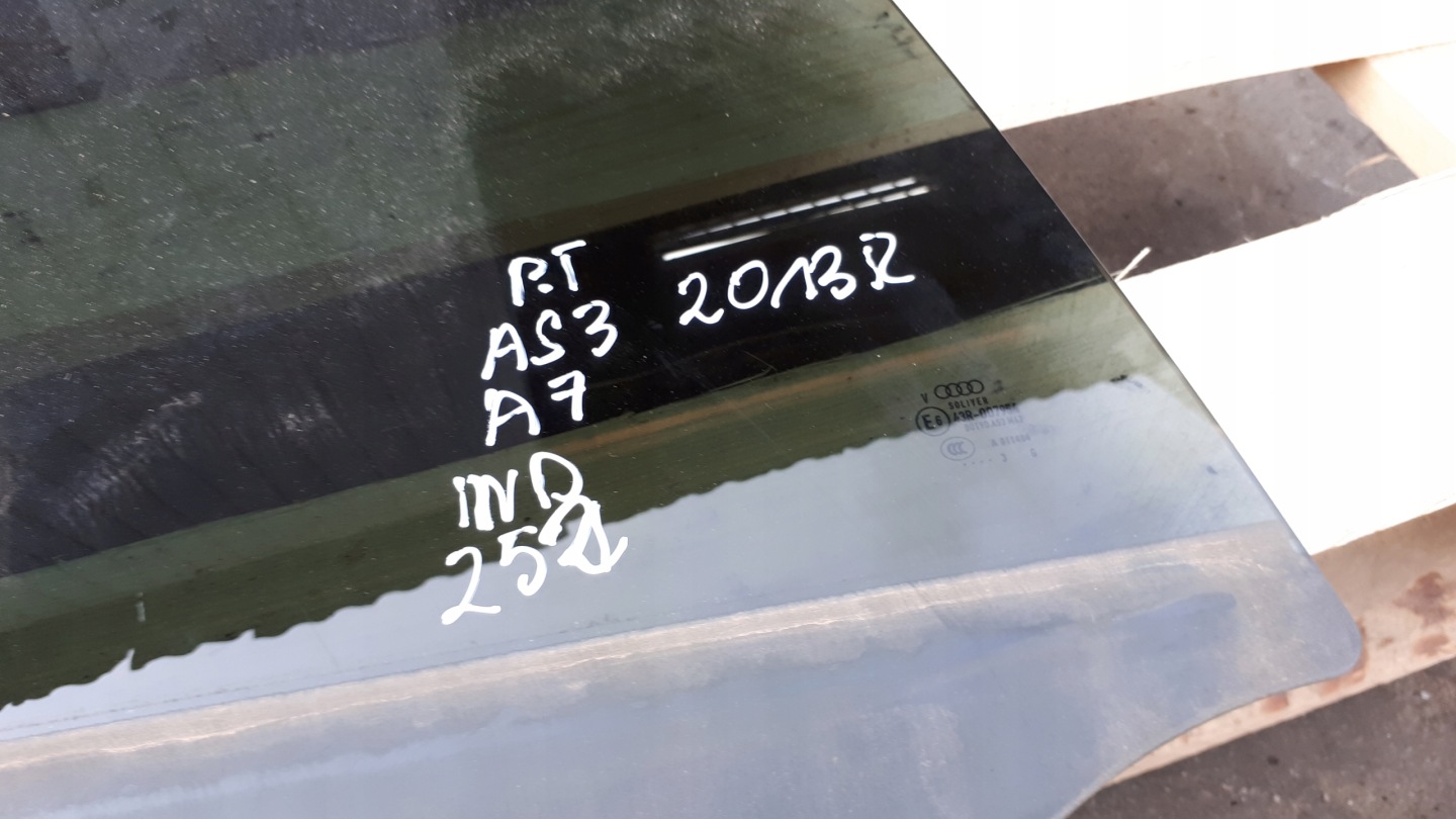 A7 4G S7 window door right right rear part AS3 13R 2013