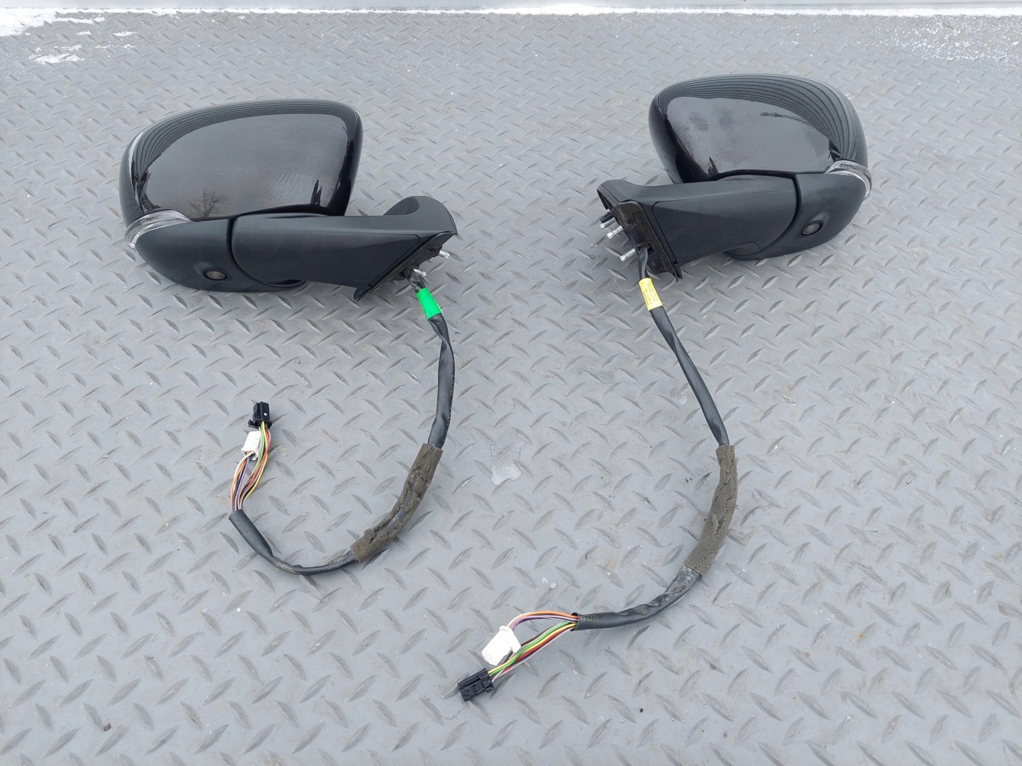 mirror left KAMERA 8+6 PIN 14 PIN NISSAN LEAF II ZE1