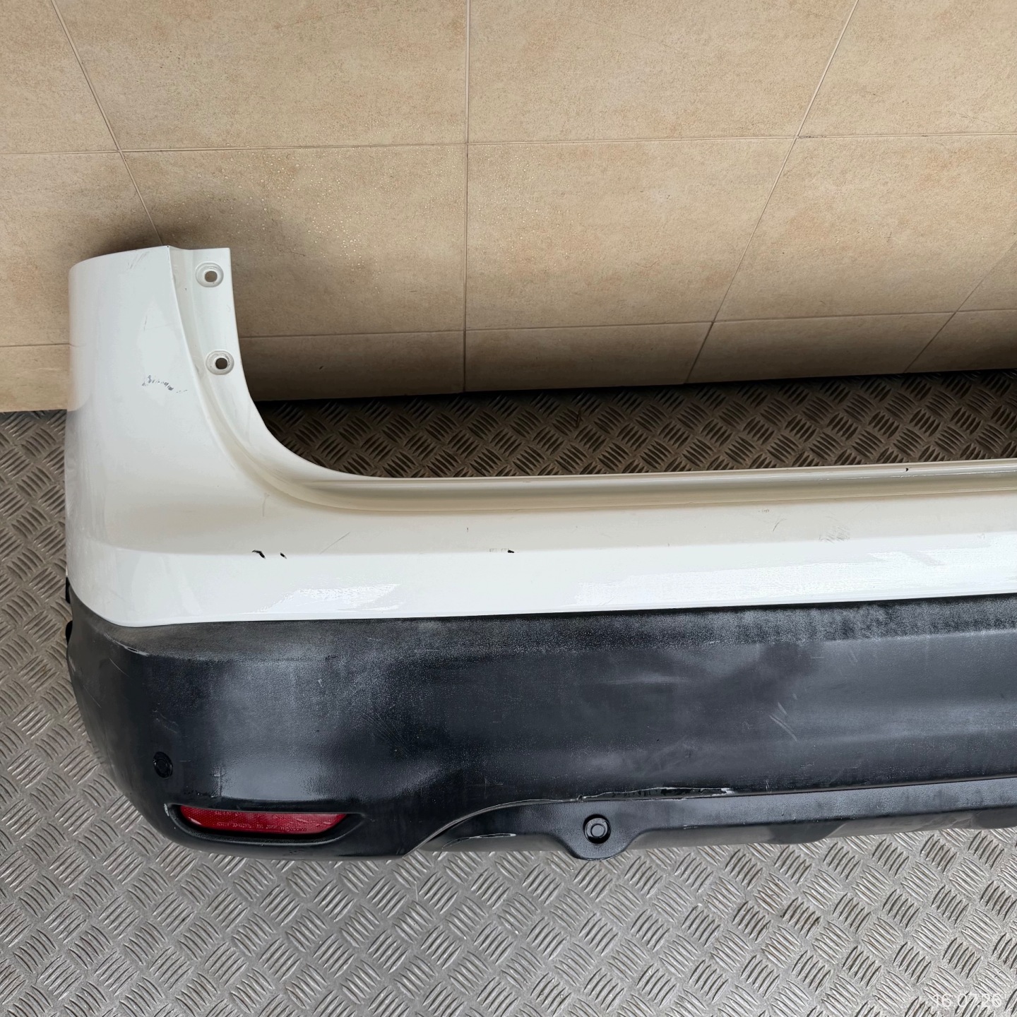 bumper rear complete NISSAN QASHQAI II J11 2014 ROK 4 PDC