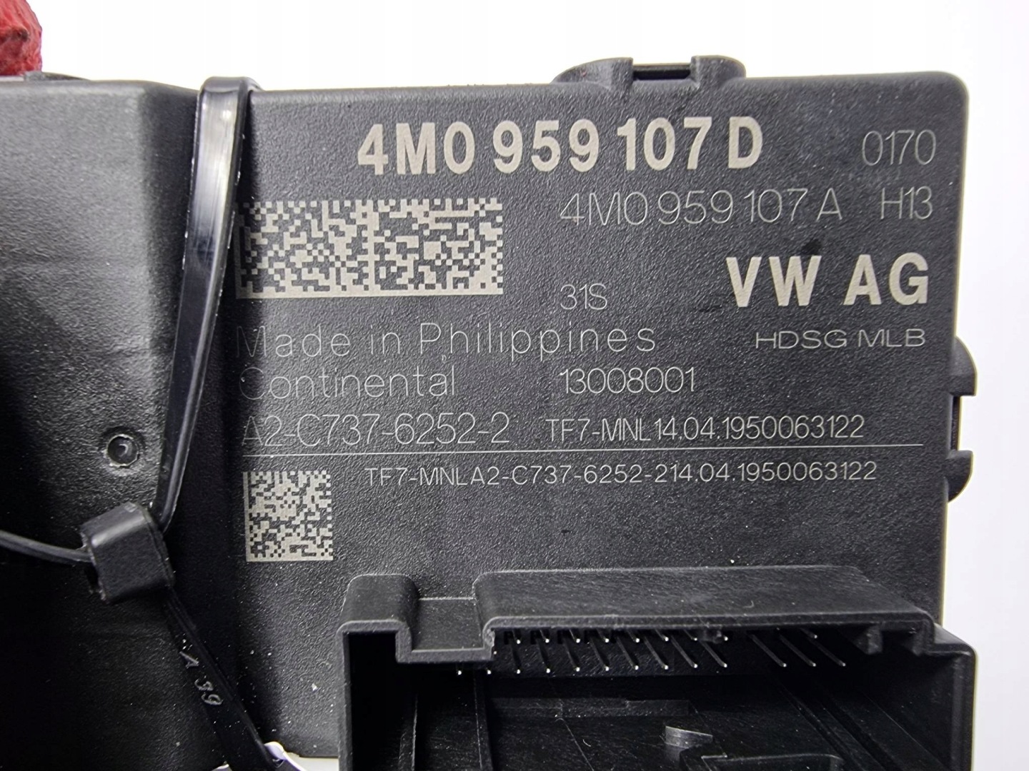 module bonnet boot 4M0959107D AUDI A4 B9