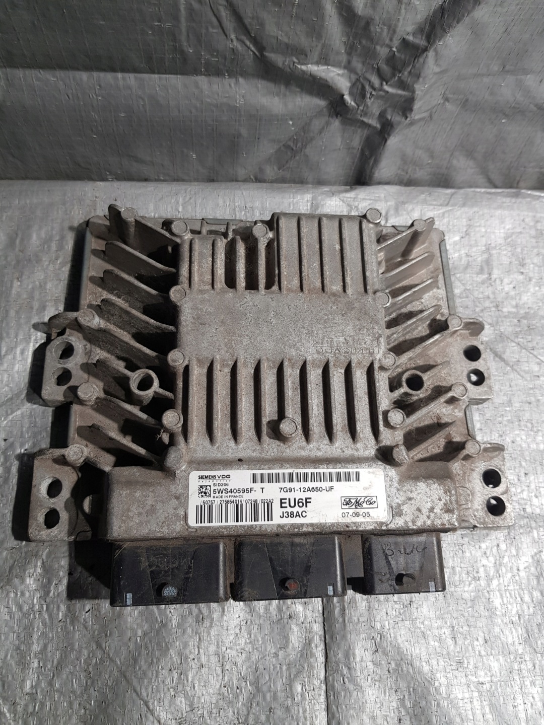 computer ECU Siemens FORD MONDEO MK4 7G9112A650UF 5WS40595FT
