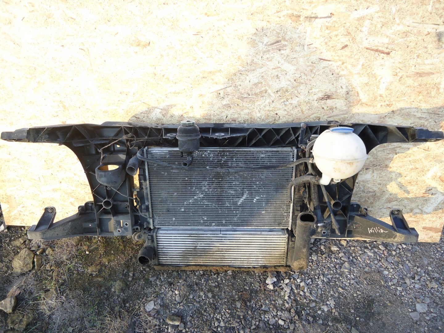 VW CRAFTER SPRINTER KOMPLET vorne gurten kühler lüfter 9068800103