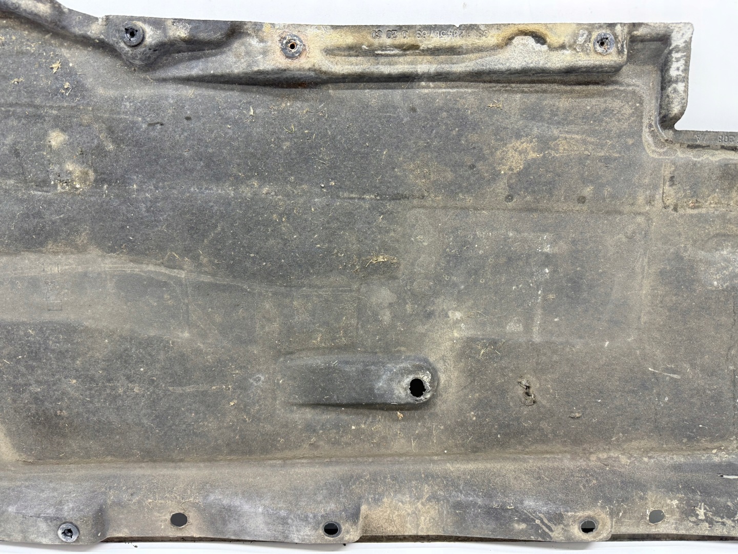 AUDI S6 A6 S7 A7 C7 cover przeciwblotna chassis right original!