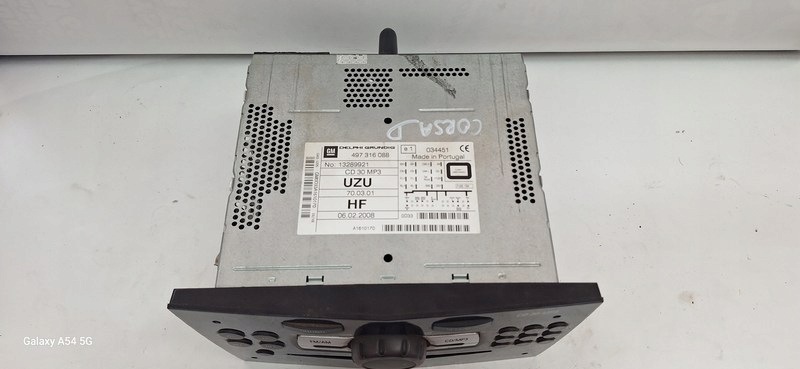 RADIO OPEL CORSA D 13289921