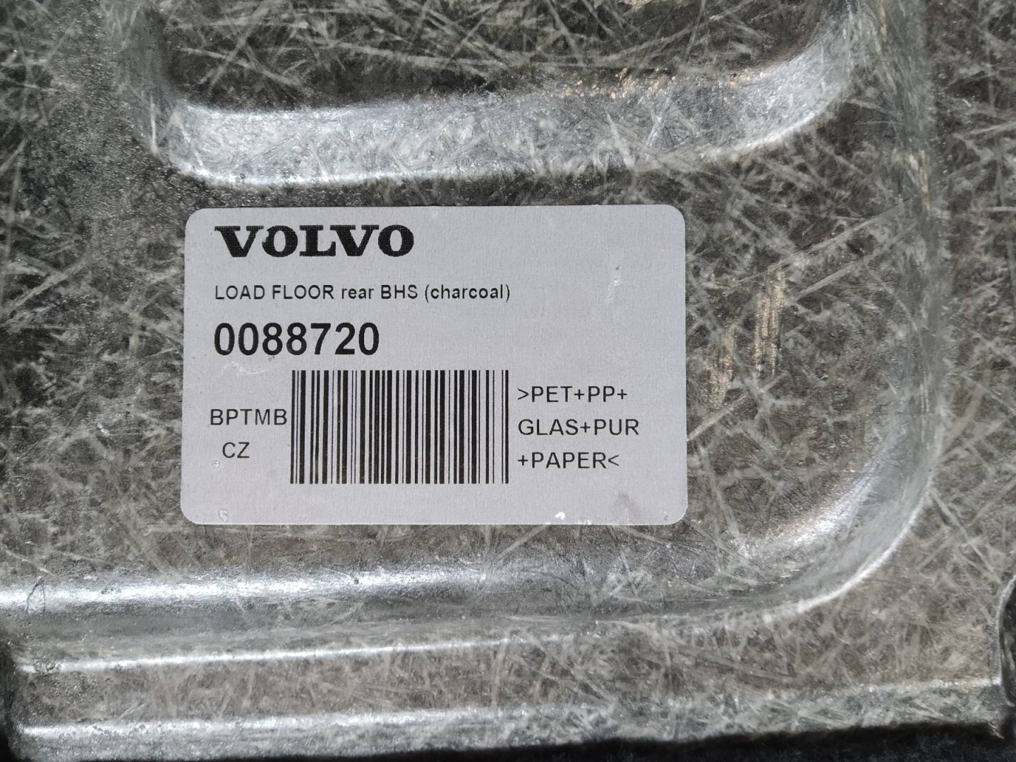 floor boot carpet mats 0088720 Volvo XC 90 II (2015- )