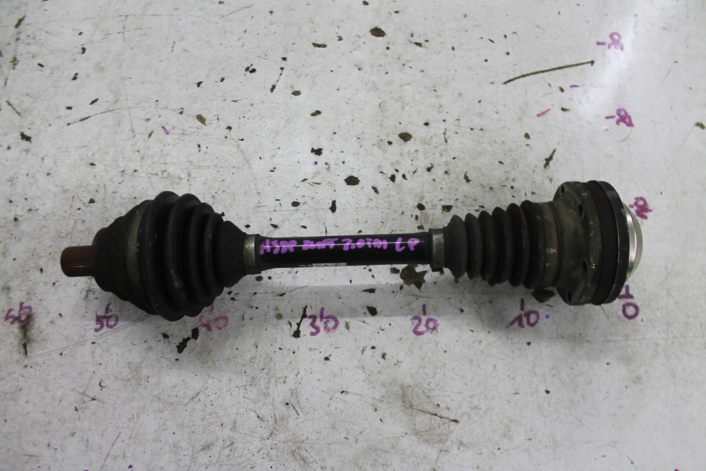 semi-axis left front front 1K0407271BJ AUDI A3 8P 2.0 TDI 08-13