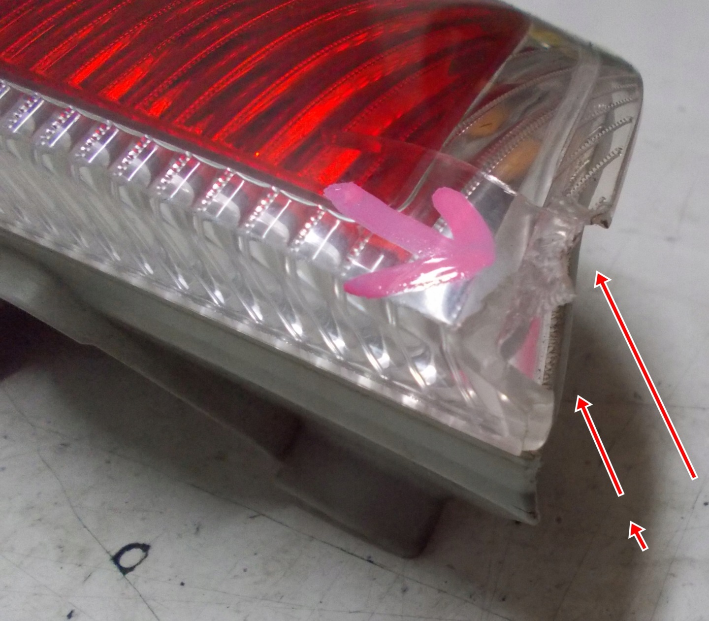 SKODA ROOMSTER 09R 1.6 D light left rear part 5J7945111 EU