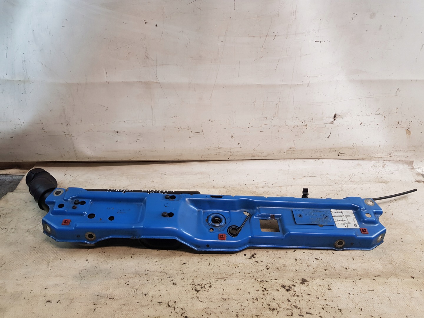 OPEL CORSA C 2001r. tension belt upper front pillar K:Z20A + pipe air