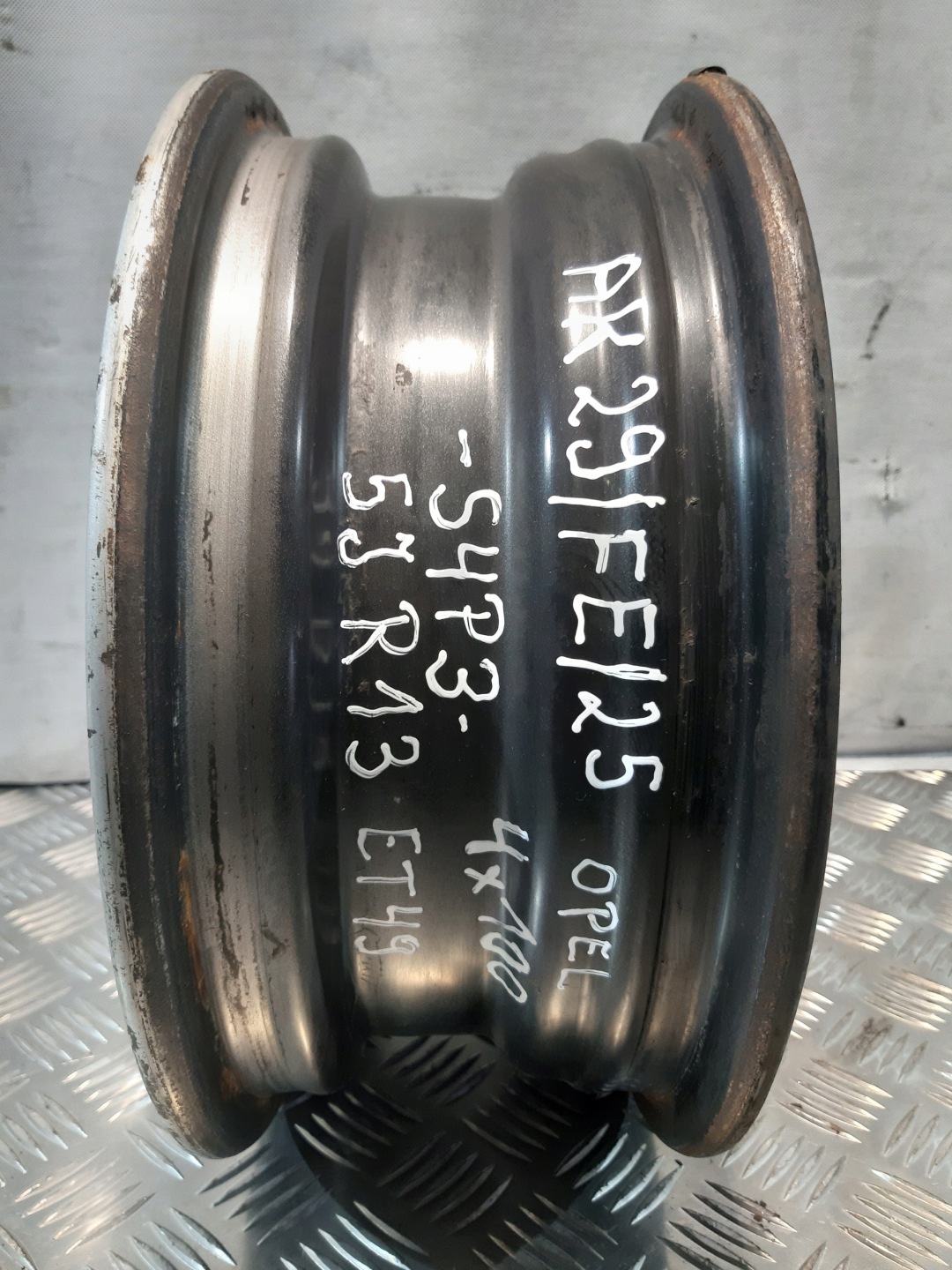 disk stalowa 1x Opel OE 5J R13 4x100 ET 49