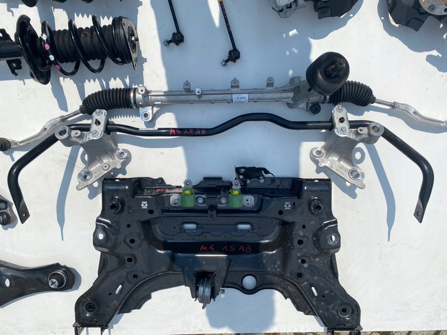 RENAULT MEGANE IV LIFT 2020 1.5 DCI AXLE BEAM SUBFRAME
