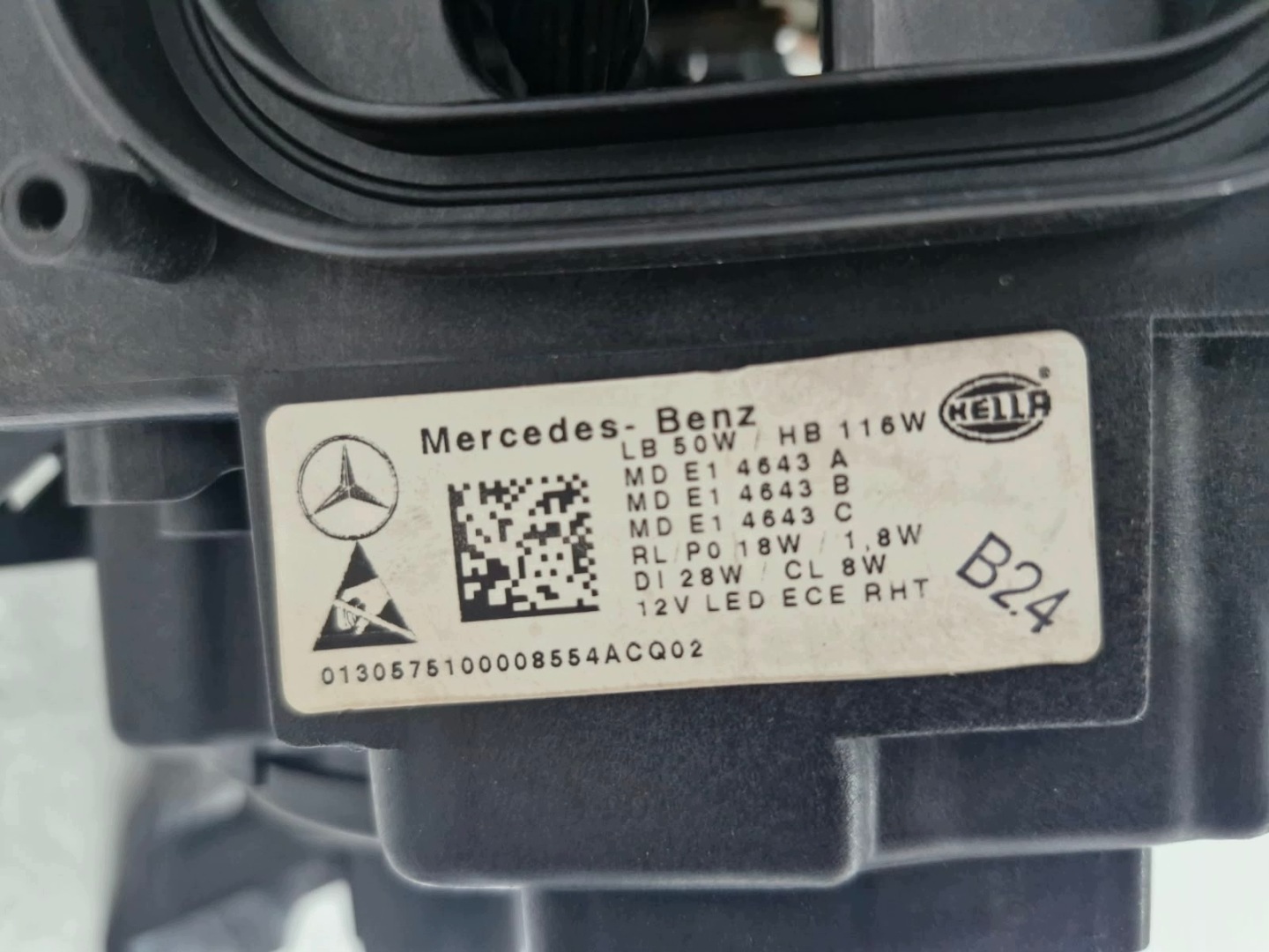 light left Mercedes CLS W257 Multibeam LED
