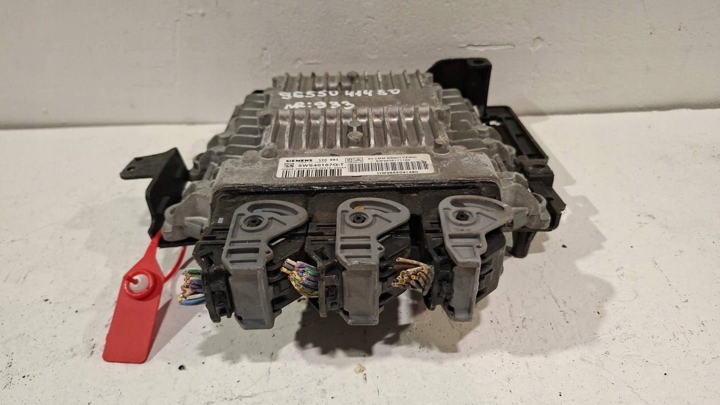 control unit of the engine computer 5WS40167GT Citroen Peugeot 2.0 HDI