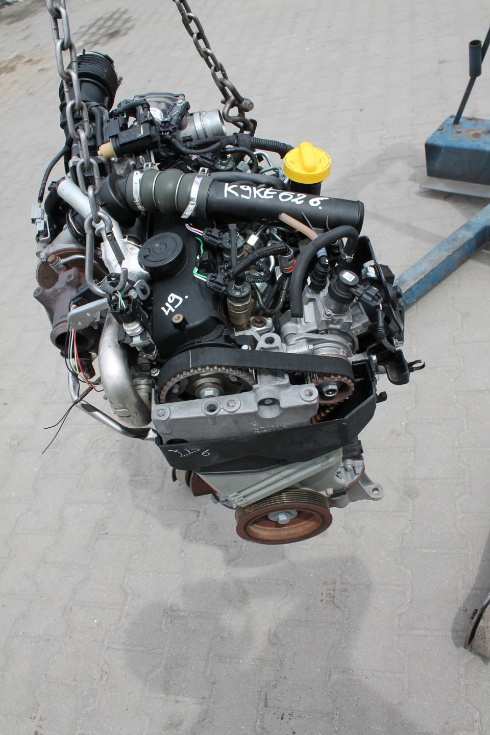 engine complete RENAUL DACIA K9KE626 40 TYSKM