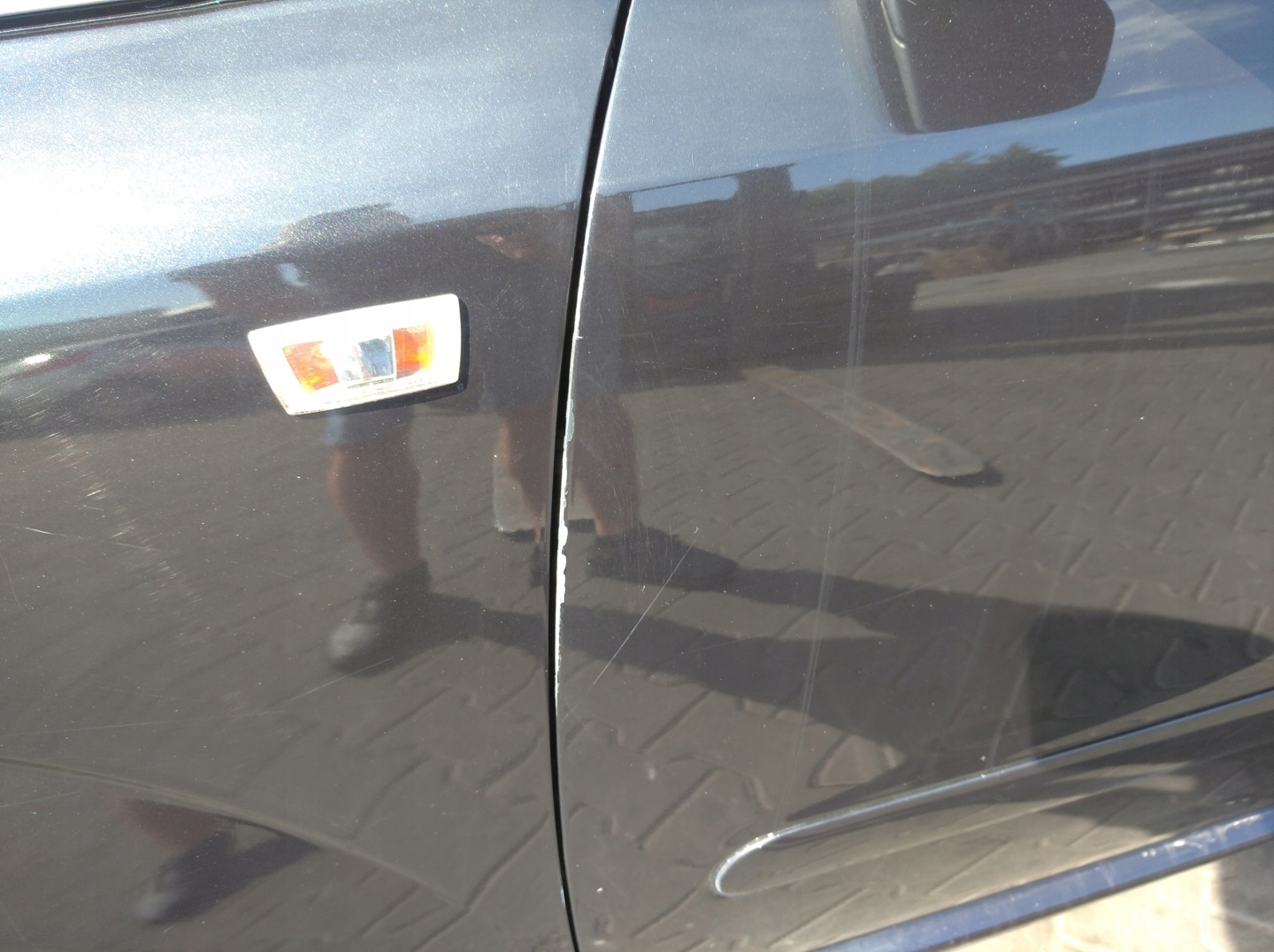 OPEL ZAFIRA B door front front left Z01Q black,