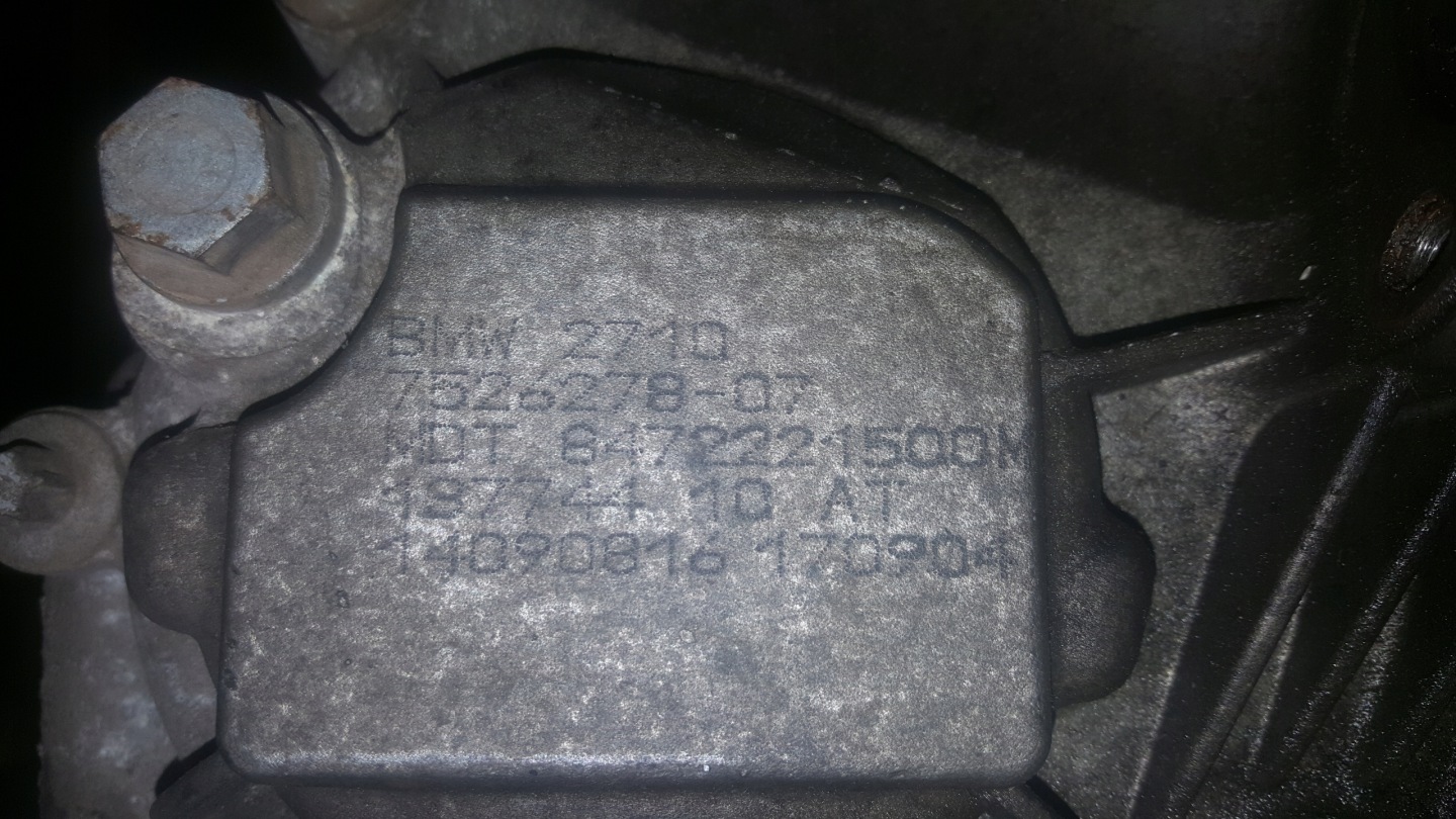 BMW X3 (E83) Getriebe 1069401016 7526278-07