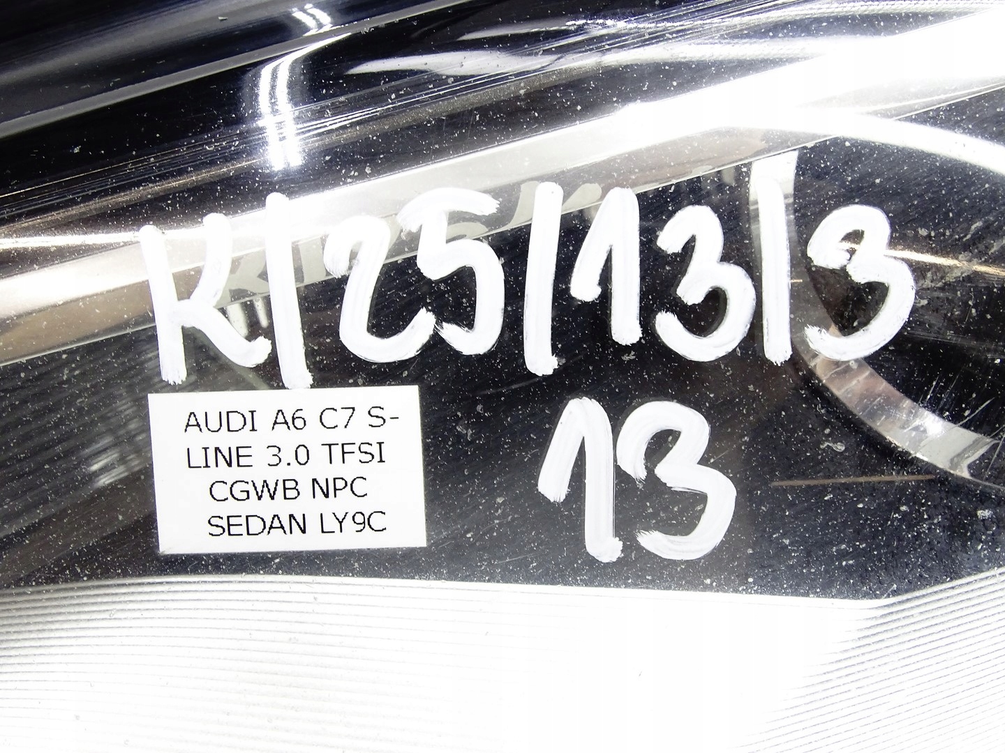 REFLEKTOR light left front left front BI XENON AUDI A6 C7 10- 4G0941005A