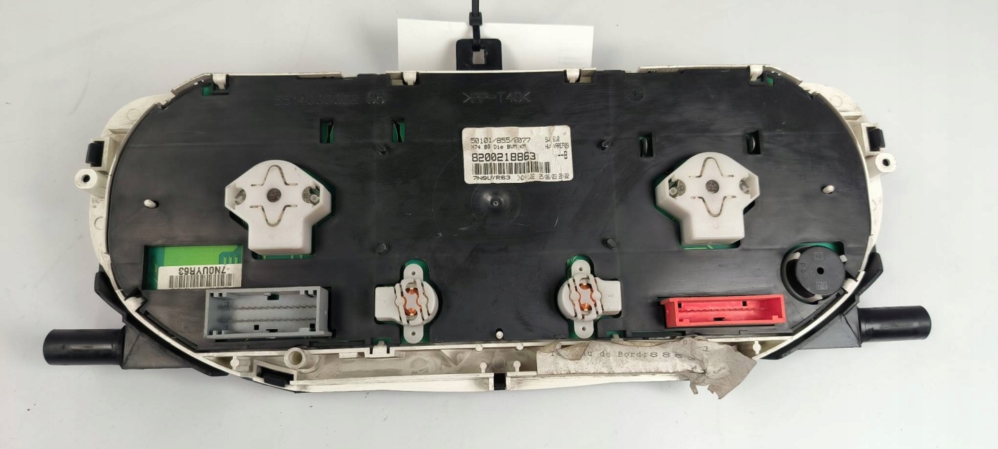 dials clock 8200218863 RENAULT MEGANE II
