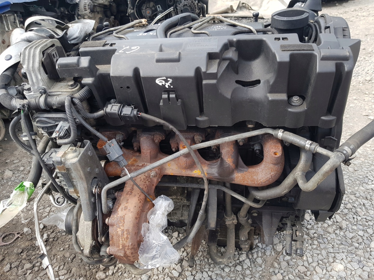VOLVO S60 S80 V70 2.4 D5 185KM 2008 D5244T engine complete KPL 187 TYS KM