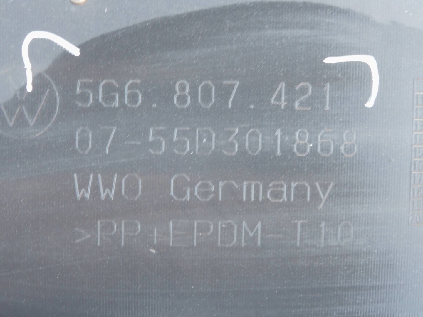 Volkswagen Golf VII 2012+ HB Stoßstange hinten heck