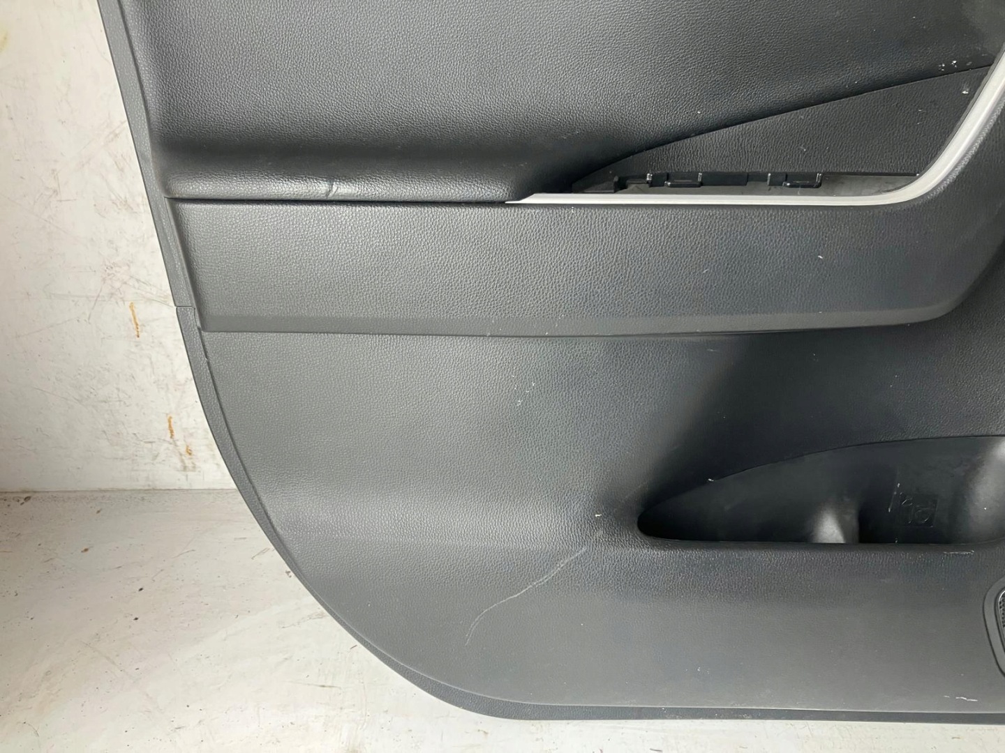side door left front TOYOTA RAV4 V blue NITKA leather