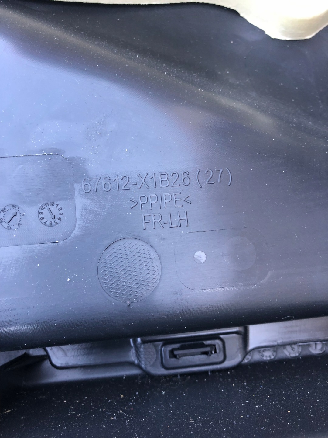 side door left front TOYOTA CHR C-HR EUROPA