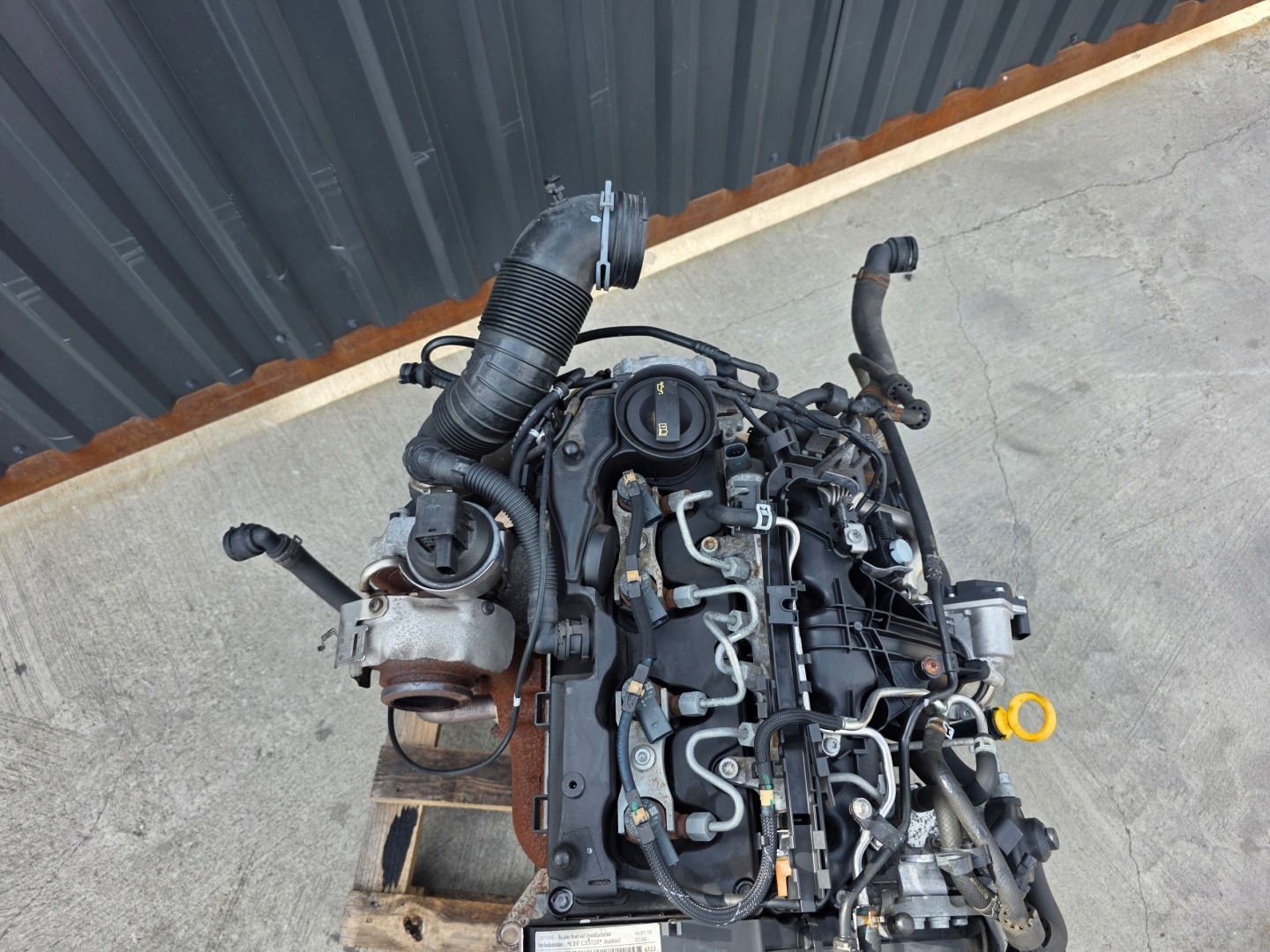 engine complete AUDI VW SEAT SKODA 2.0 TDI CFF CFFB 137882 KM original !!!