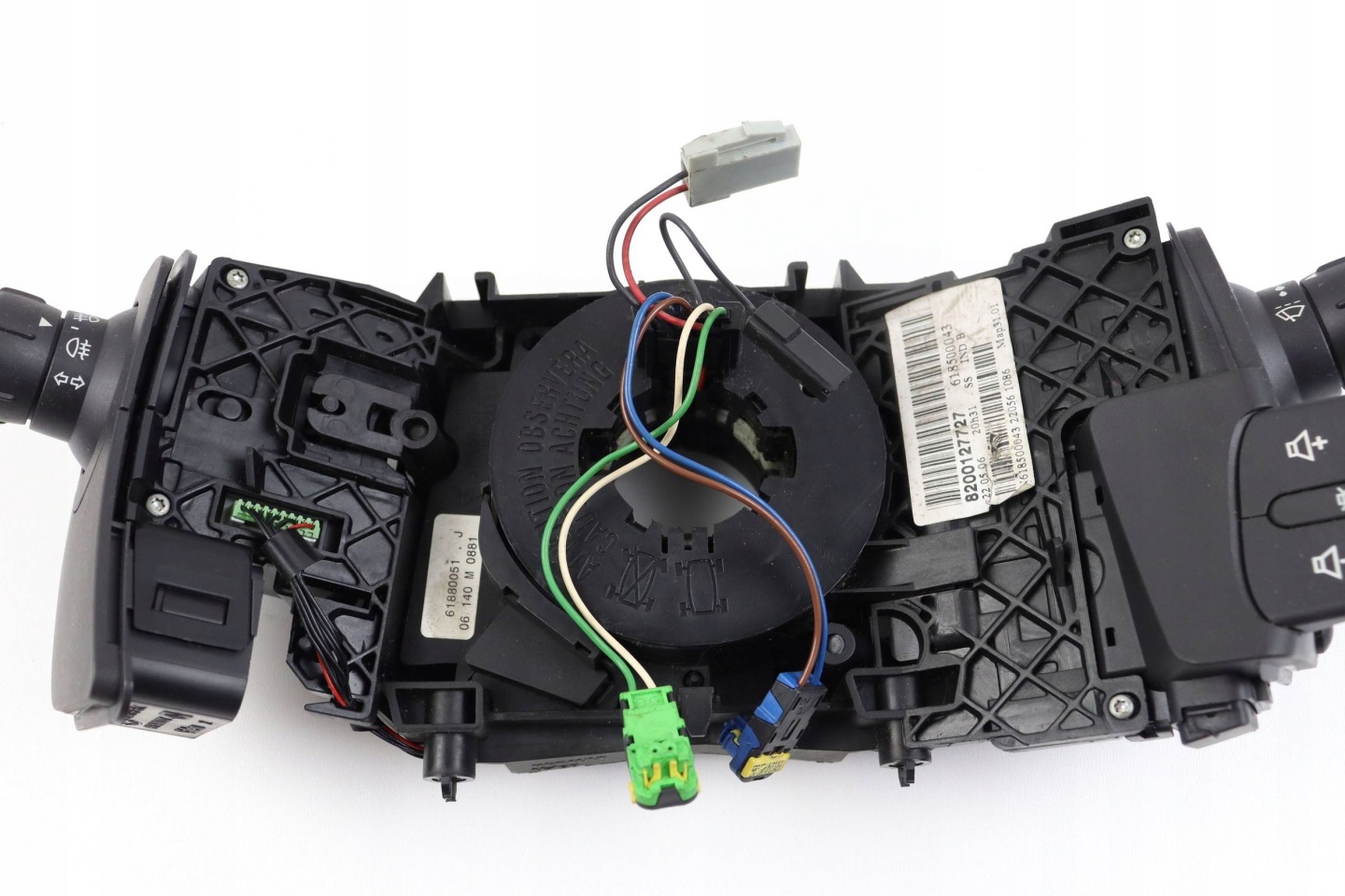 RENAULT MEGANE II SCENIC II steering wheel levers and controls control ring 61880051