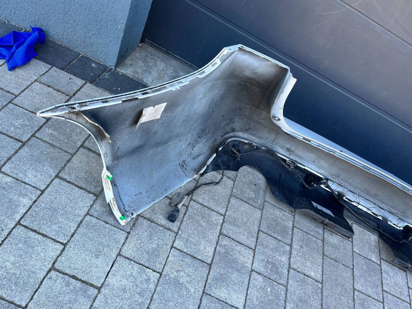 bumper rear VOLVO V70 III LIFT 12- 31323792 @M