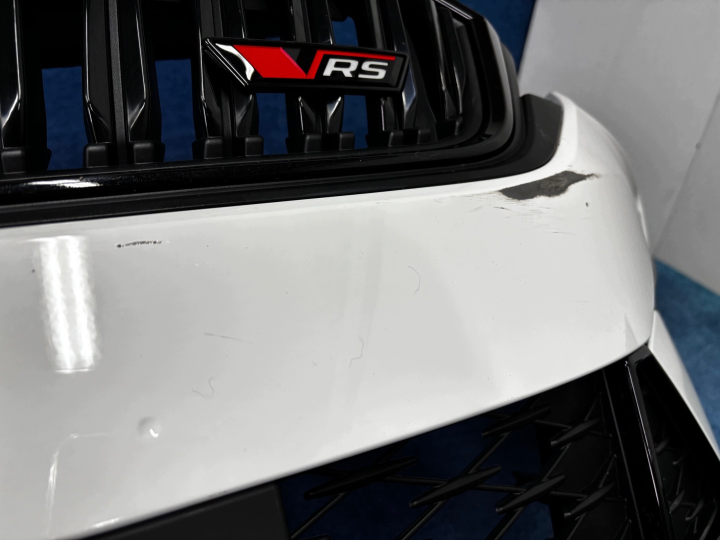 SKODA OCTAVIA IV V-RS LIFT bumper front front complete 2X washers