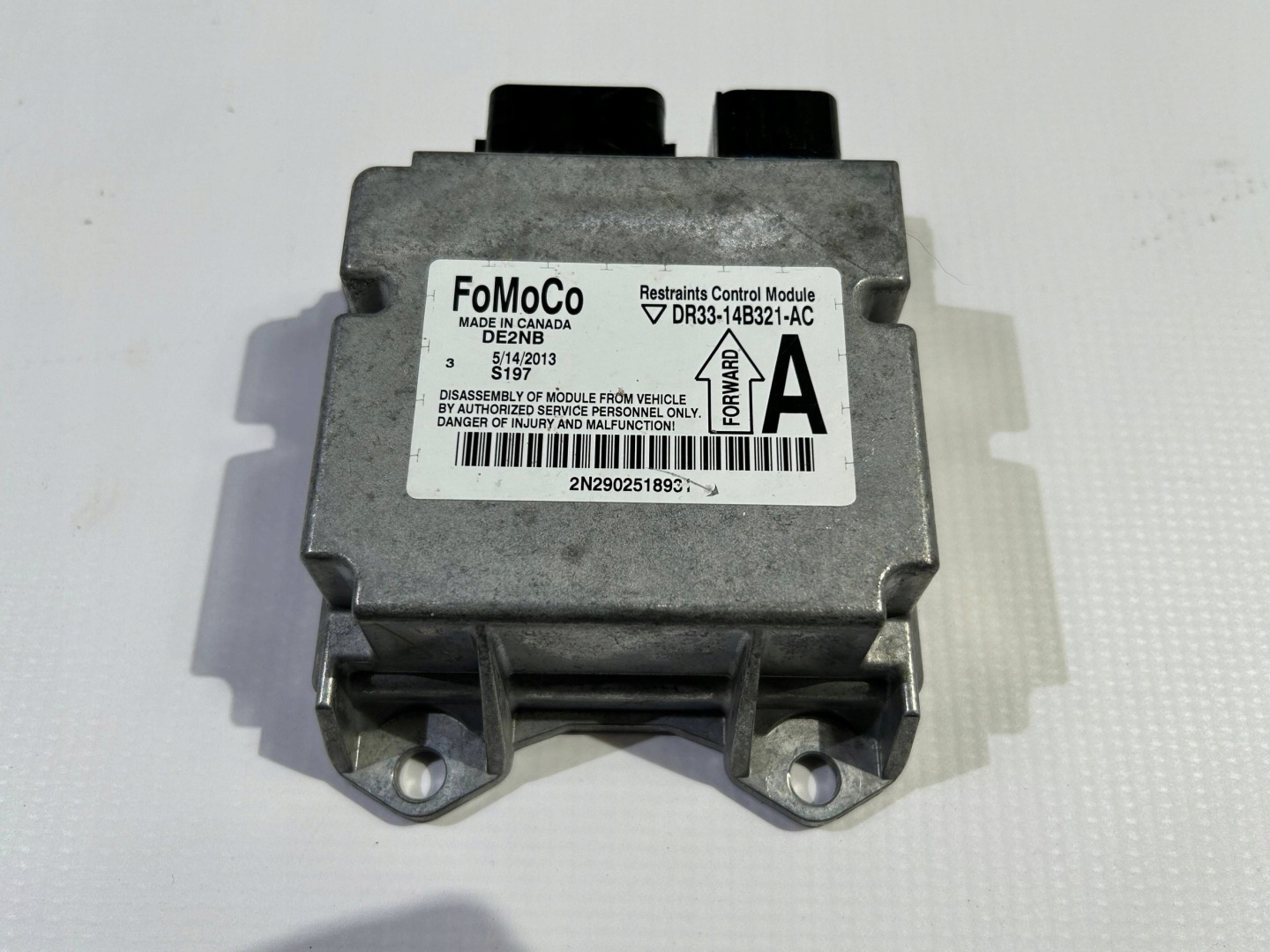 modulo Centralina airbag airbag Ford Mustang V 2010-2014
