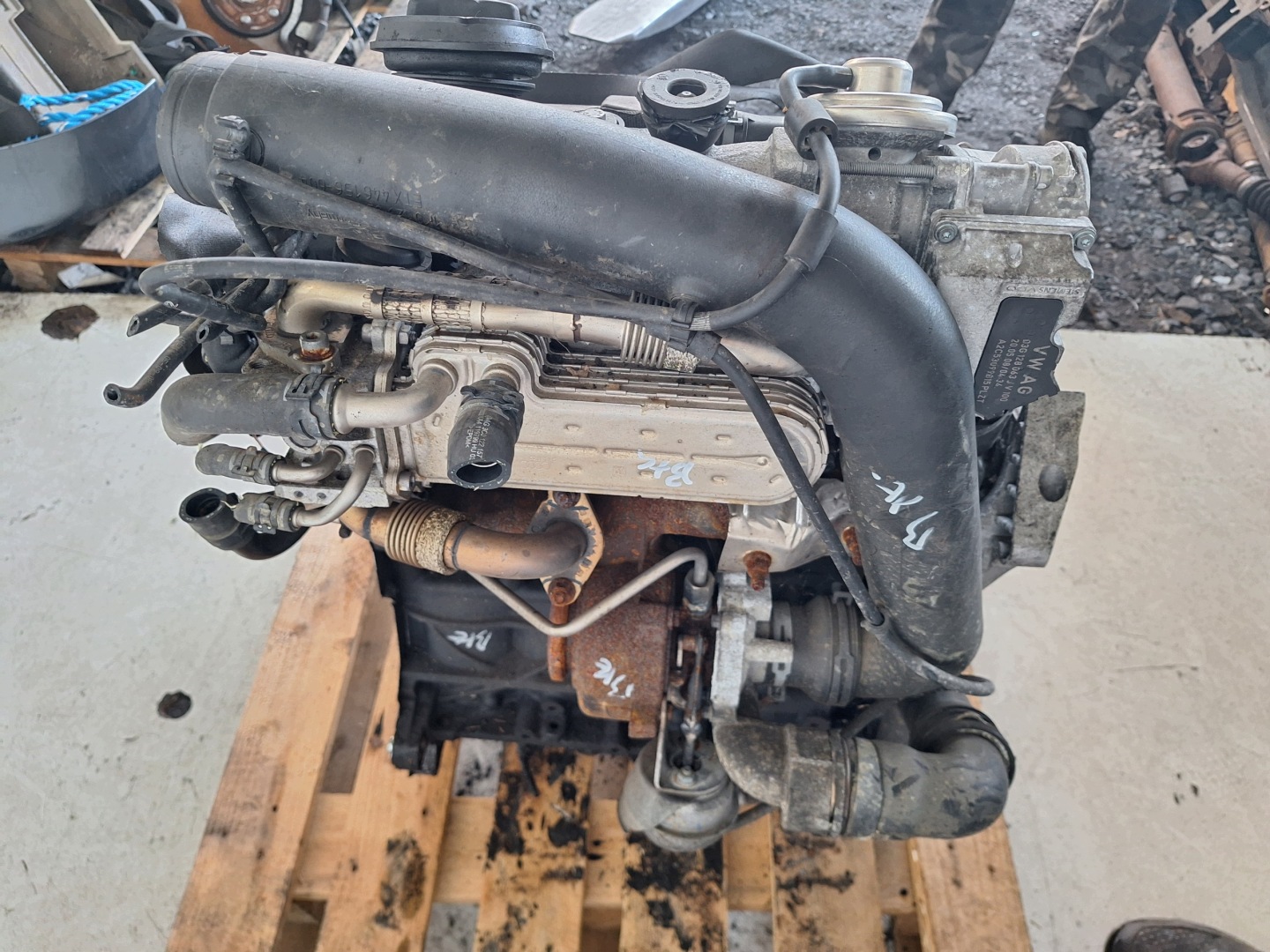 VOLKSWAGEN SEAT SKODA AUDI engine 1.9 TDI 105KM BXE