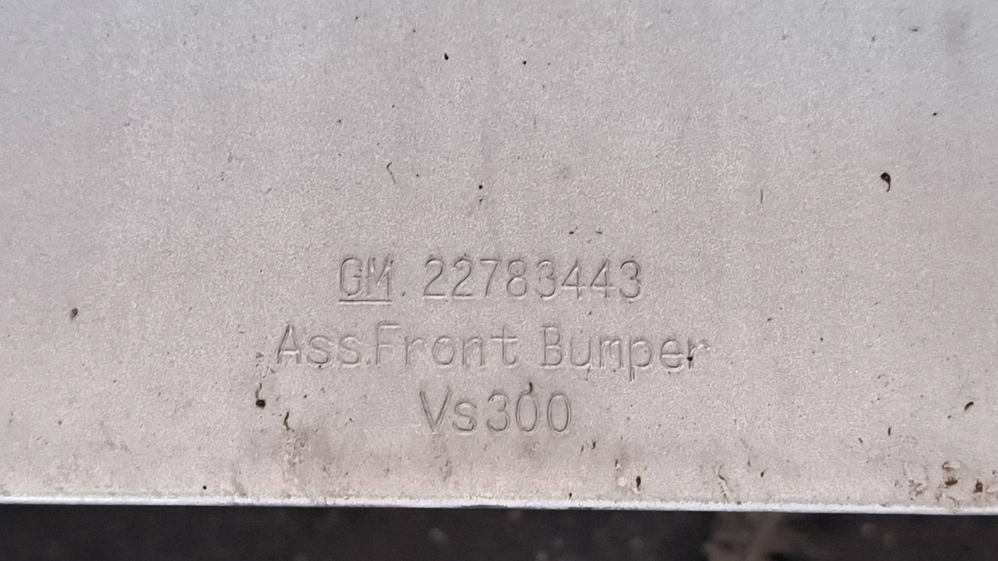 bumper support front 22783443 CHEVROLET MALIBU
