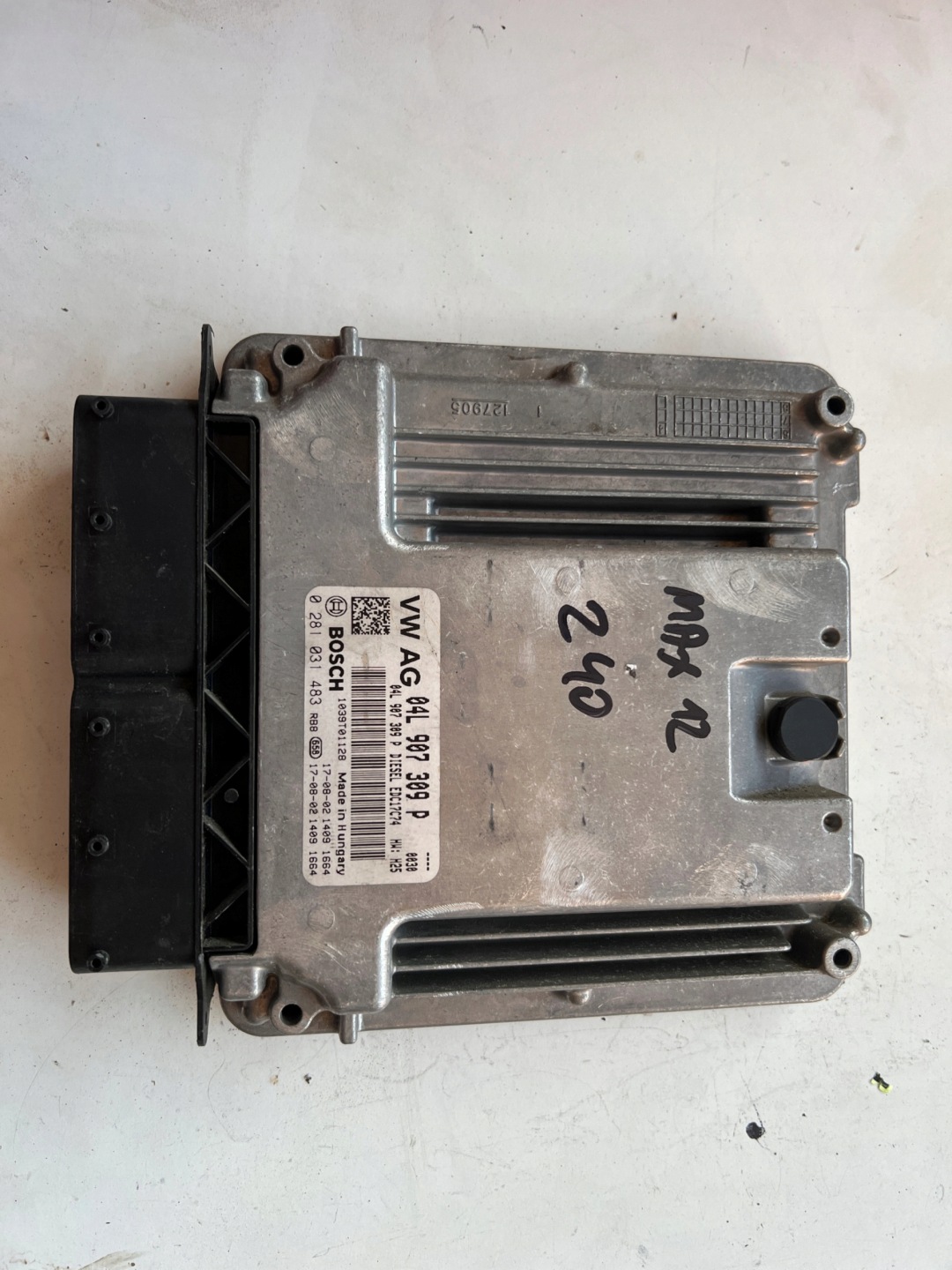 VW T-ROC DFGA 2.0 TDI 04L907309P 0281031483 EDC17C74 computer Originale