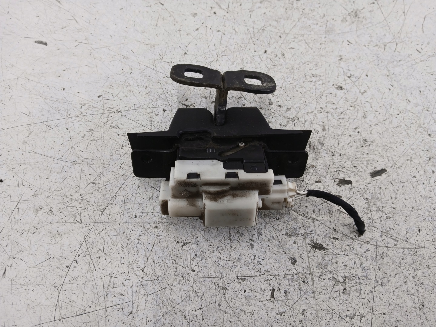 RENAULT SCENIC II lock bonnet boot