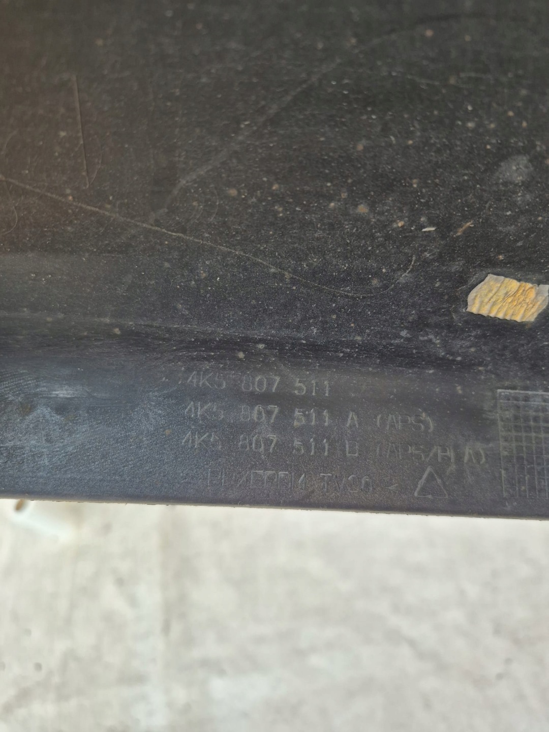 AUDI A6 C8 4K sedan 18-25 bumper rear part rear 4XPDC