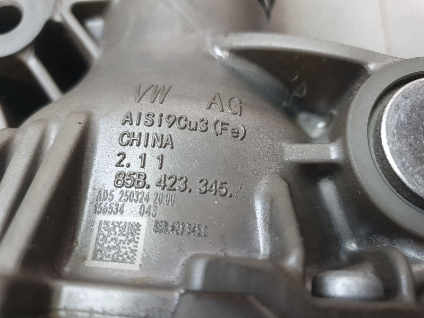 Audi Q6 e-tron řízení tyč řízení servo řízení 85B423105