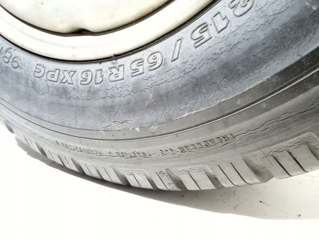Renault RX4 wheel spare spare tyre 215/65/15