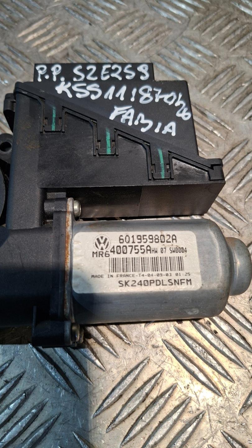 mini motor windows right front SKODA FABIA 2003r 601959802A
