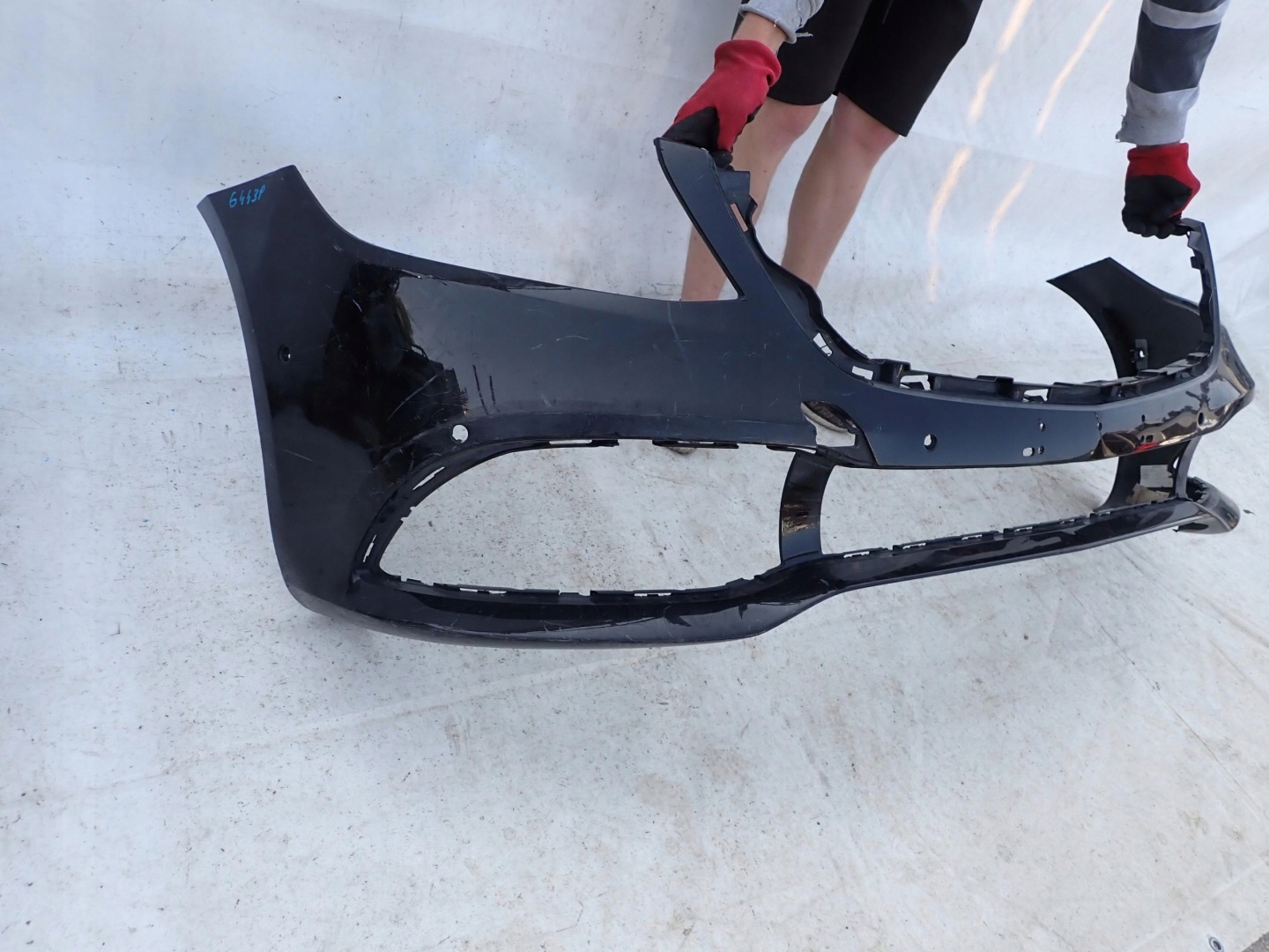 MERCEDES S-KLASA W222 LIFT 17- bumper front PDC