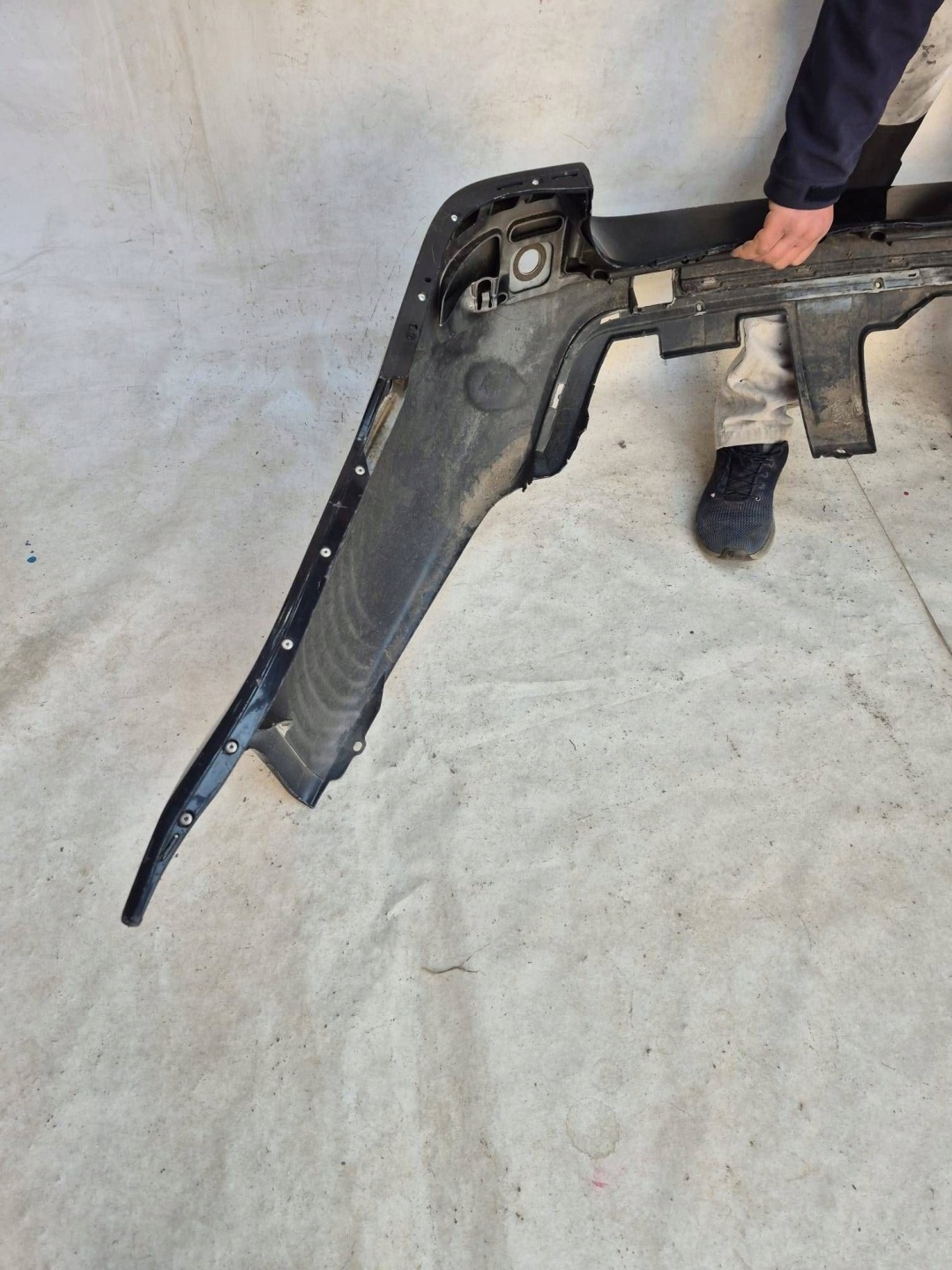 BMW 5 E61 KOMBI m-packet 03-10 bumper rear part rear PDC 7897193