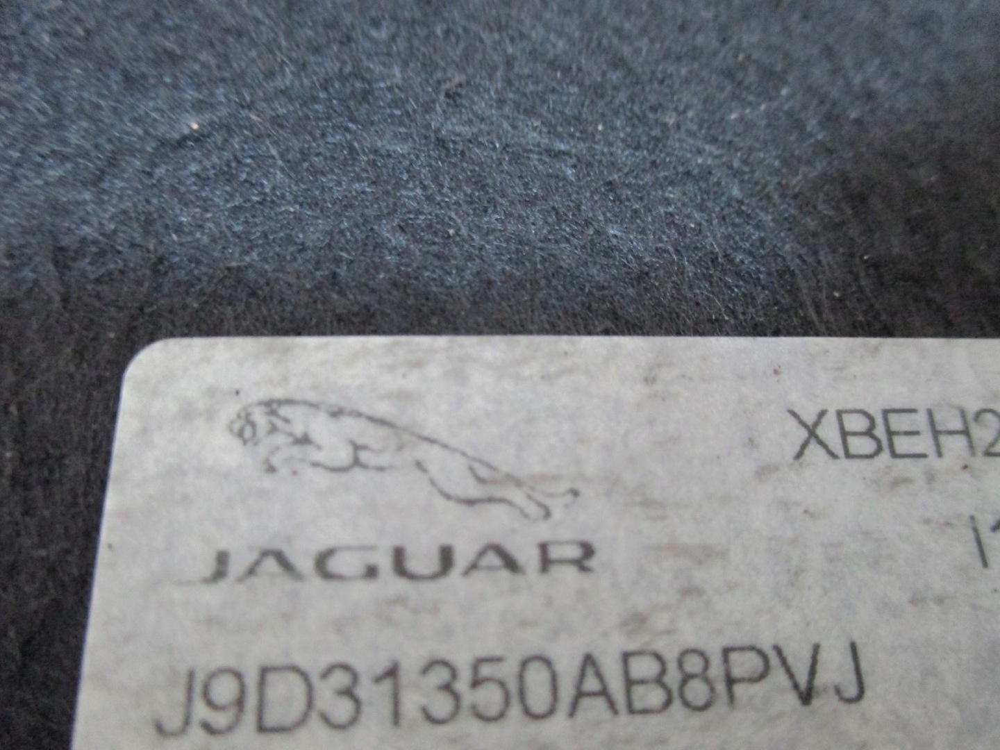 floor boot JAGUAR and-PACE J9D31350AB