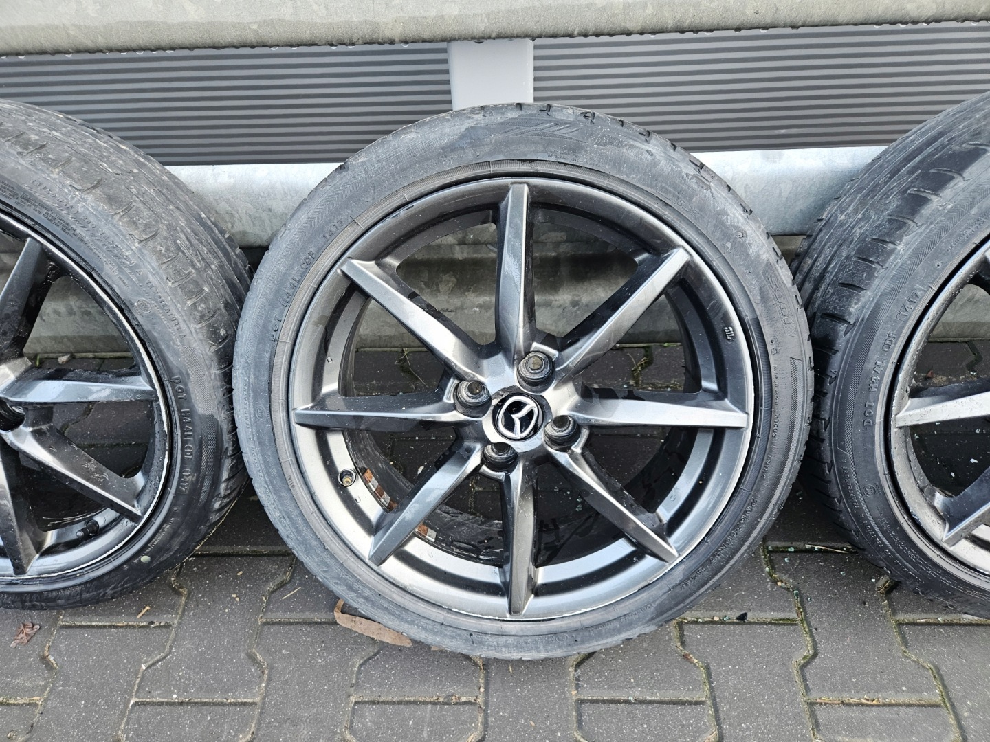 discs aluminium Mazda OE MX-5 ND 7.5" x 17" 4x100 ET 45