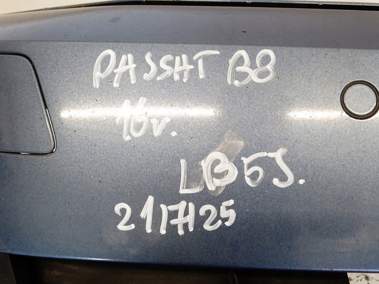 nárazník předek přední mlhovky VW PASSAT B8 14- LB5J