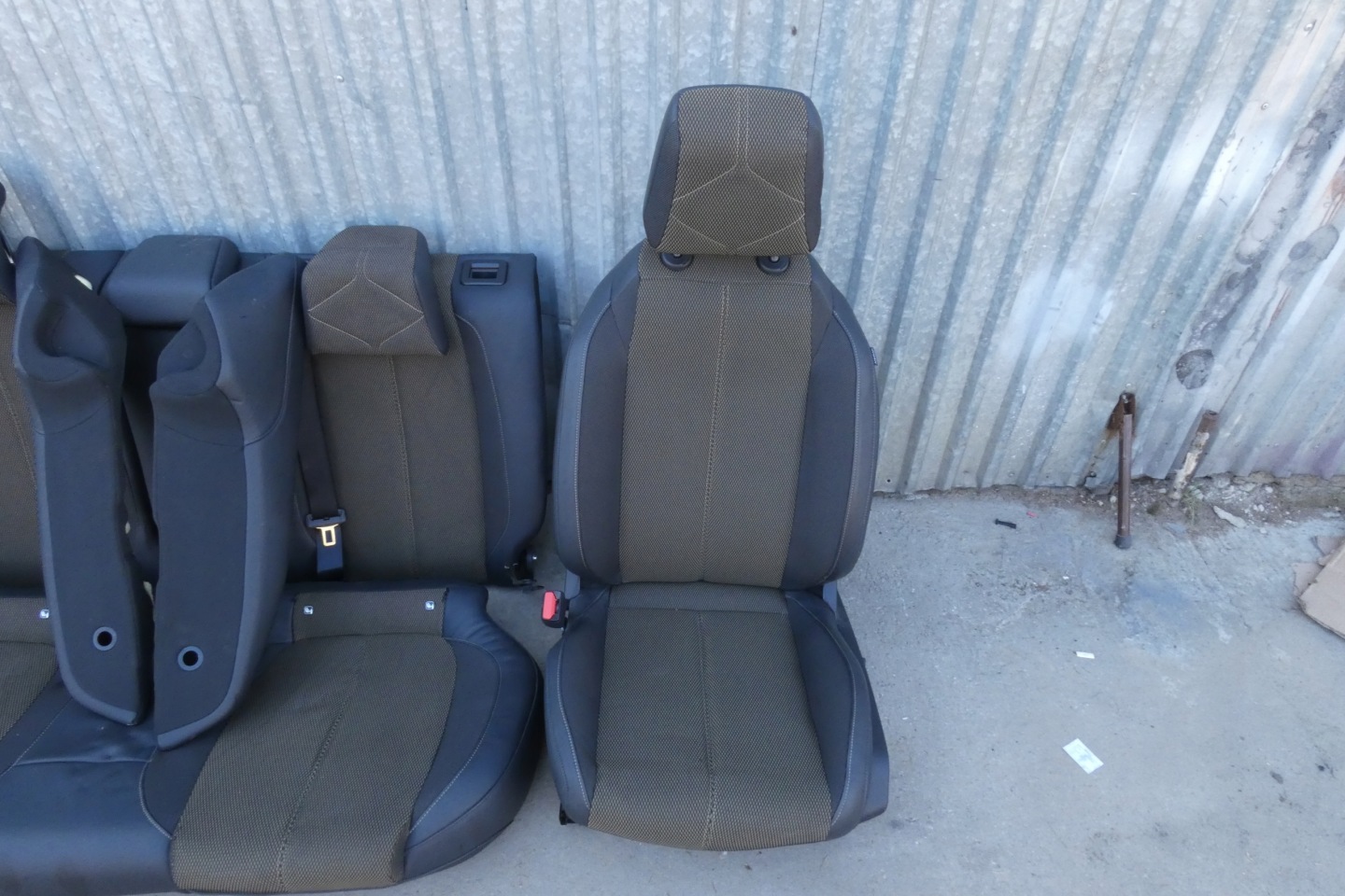 Citroen DS9 seats side KOMPLET Z airbag