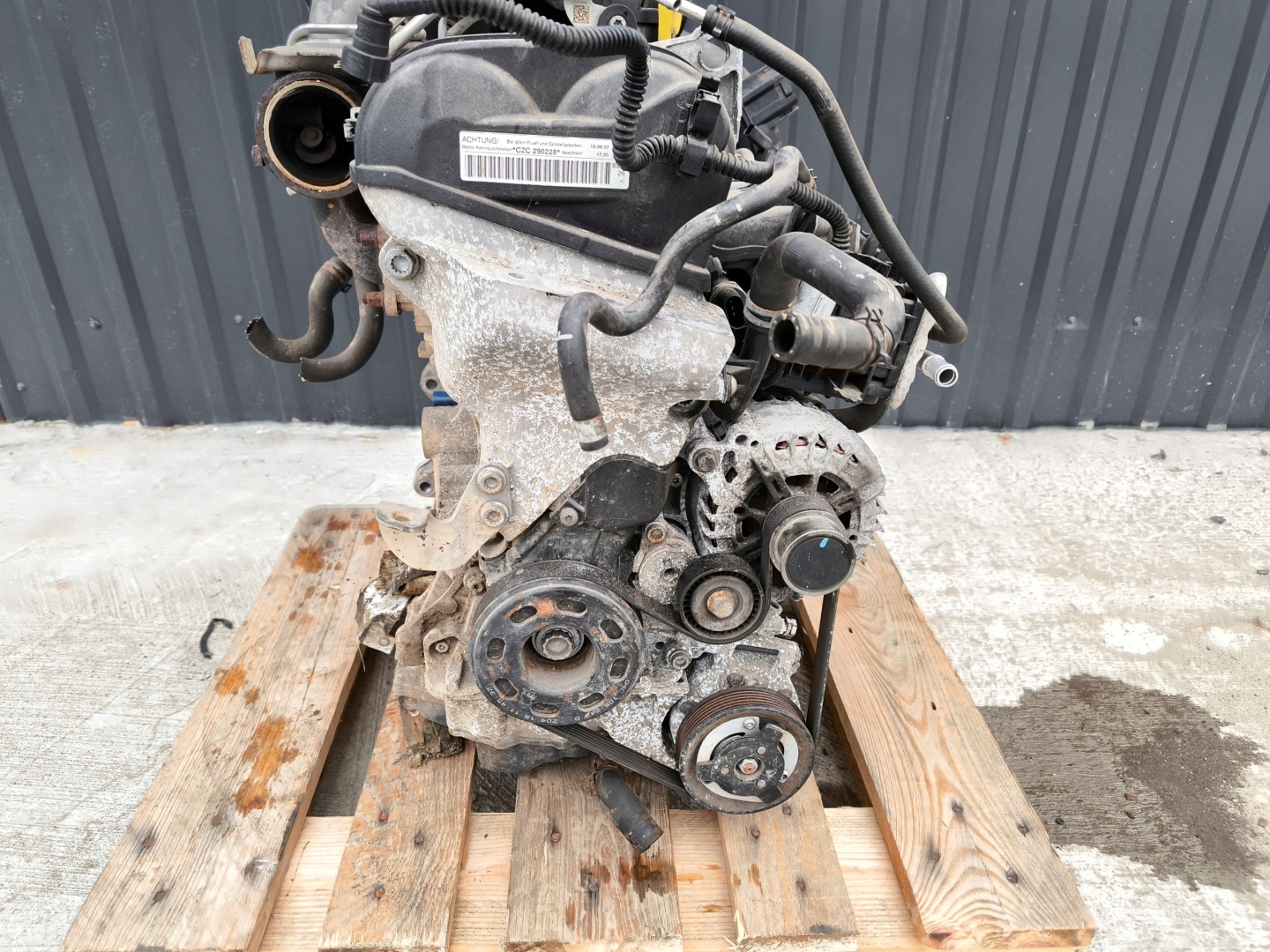 engine complete 1.4 TFSI TSI CZC CZCA AUDI VW SEAT SKODA original *3* !!!