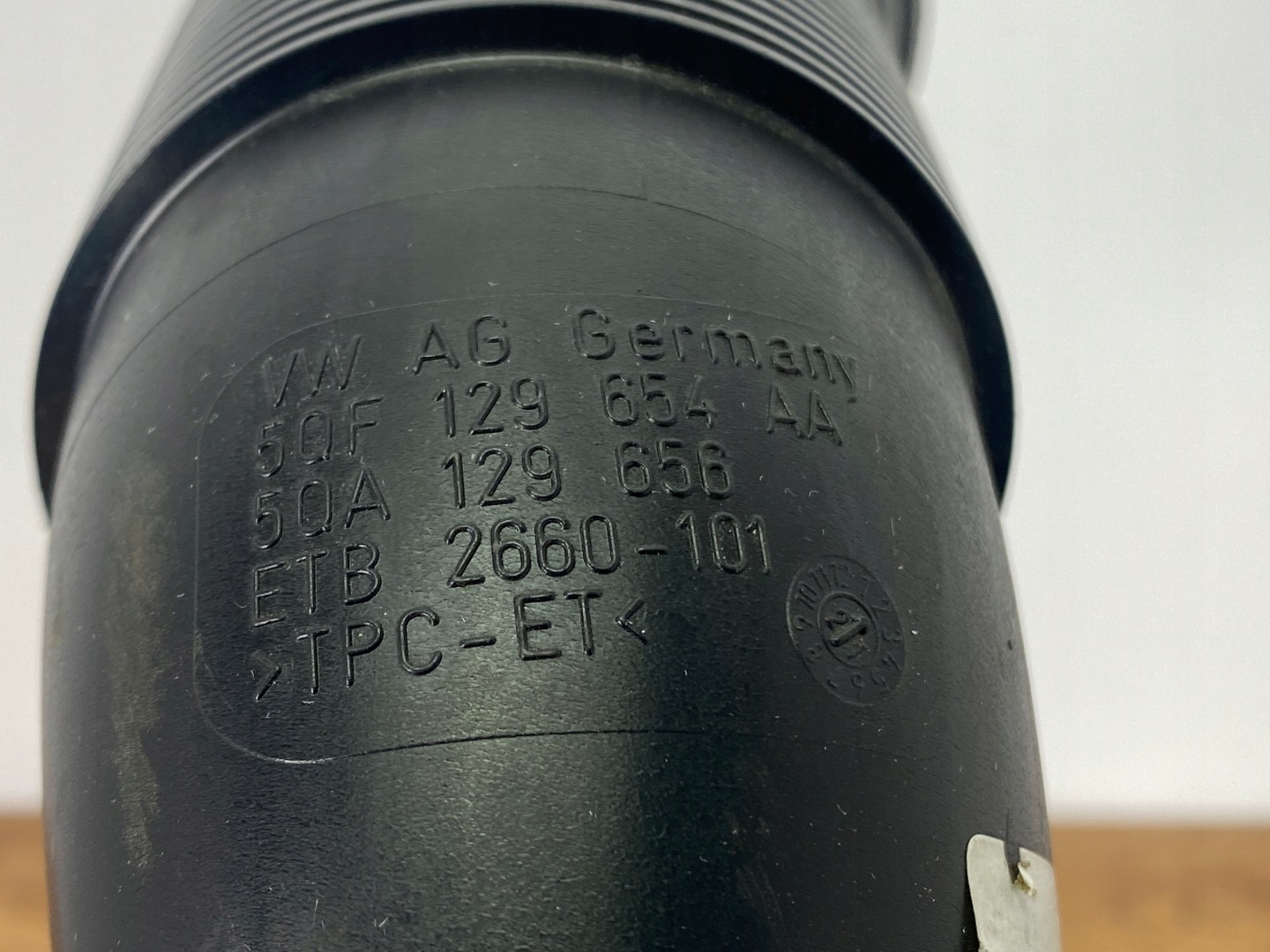 Schlauch rohr filter luft Audi Q3 2.0 TFSI
