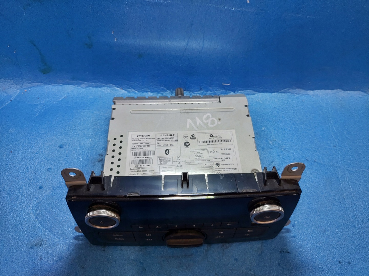 RADIO EKRAN CLIO IV 281077