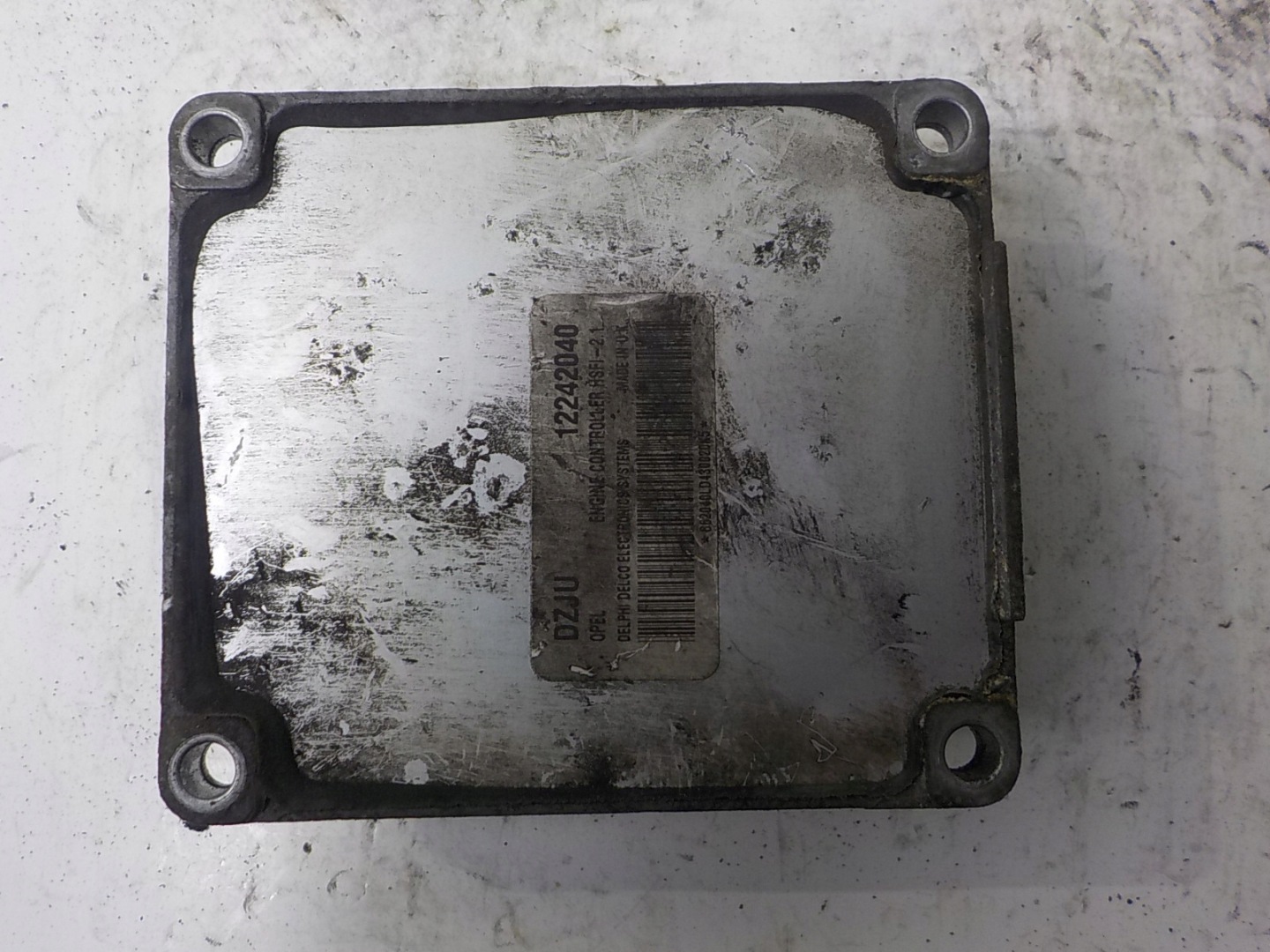 OPEL computer Centralina 12242040 DZJU HSFI-2.1